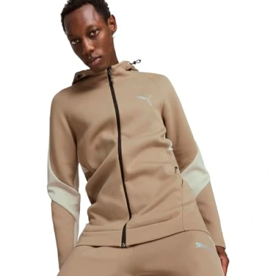 Immagine di Puma Evostripe FULL ZIP Felpa con zip, Uomo, Taglia: Medium, Oak branch