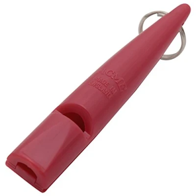 Immagine di ACME Fischietto per cani n. 210,5 con istruzioni L&#039;originale dall&#039;Inghilterra: forte e ampio raggio (Fuchsia)