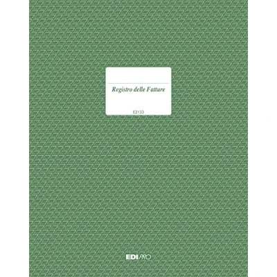 Immagine di EDIPRO E2133 Registro IVA fatture 22 pagine numerate f.to 31x24,5