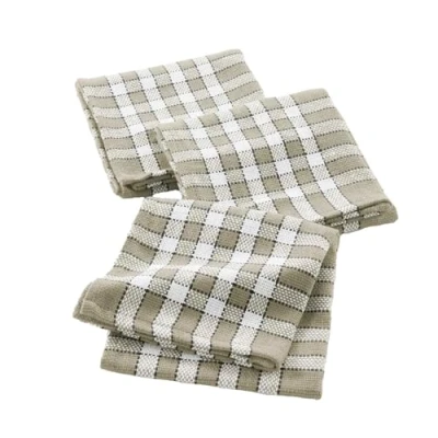 Immagine di douceur d&#039;intérieur, 3 tovaglioli da tavola (45 x 45 cm) Traditio lino, cotone operato