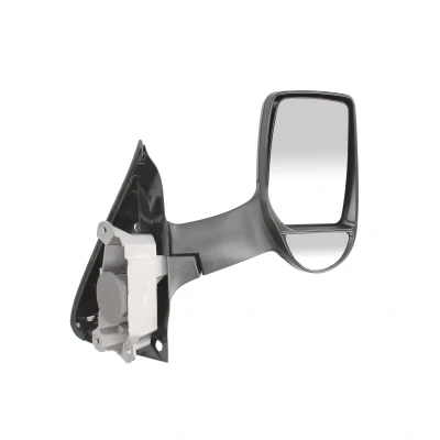 Immagine di Specchietto retrovisore esterno Magneti Marelli 182203226970 Dx nero ruvido manuale Braccio specchio lungo, convesso