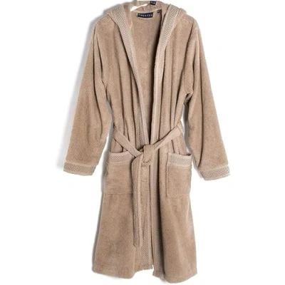Immagine di Caleffi 58799 Cotone Gim Accappatoio con Cappuccio, Piccolo, Cammello