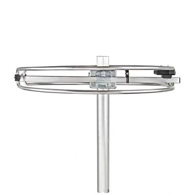 Immagine di NEDIS Antenna esterna Gamma di ricezione: 0 15 km Amplificazione dBi (con cavo antenna): 4 dB Alluminio 512 mm nero/argento