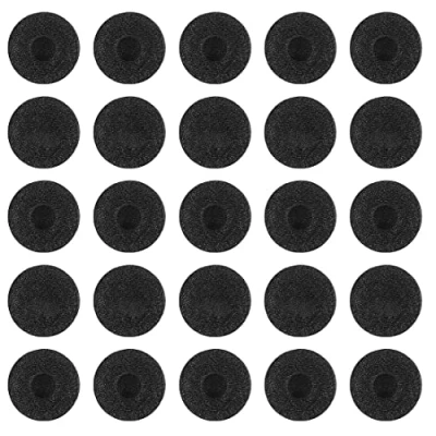 Immagine di MiniY 50 cuscinetti auricolari in gommapiuma, per auricolari, adatti cuffie, MP3 MP4 Ipod Iphone Itouch Ipad Headsets, texture morbida