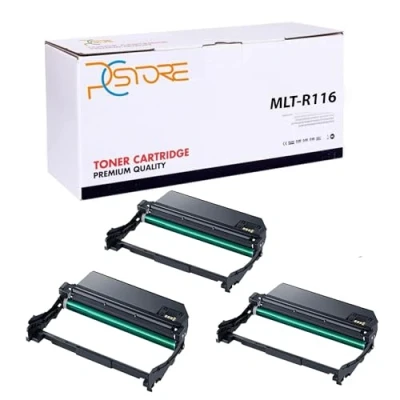 Immagine di PcStore 3 DRUM COMPATIBILE MLT R116 Tamburo per Samsung Xpress SL M2625 M2625D M2675F M2675FN M2676 M2676N M2825DW M2825ND M2835 M2835DW M2875FD M2875FW M2875ND M2885 M2885FW Alta Resa (9.000 Pagine)