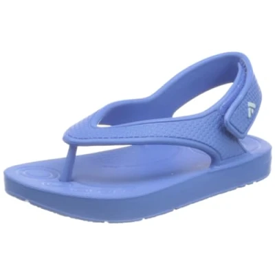 Immagine di Fitflop Iqushion Infradito, Tinta Unita, con Tracolla, Unisex Bambini e Ragazzi, Regata Blu, 23 EU