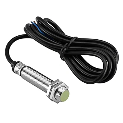 Immagine di Heschen Sensore induttivo di prossimità, PR12 2AC, tipo cilindrico, 100 240VAC, 2 Wire, NC (normalmente chiuso), CE
