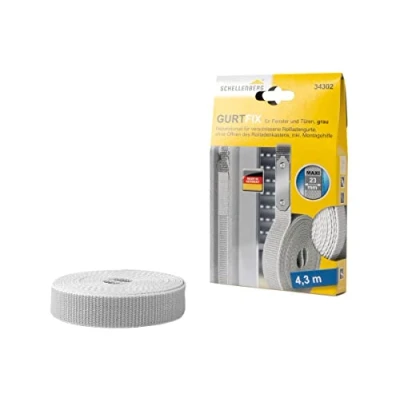 Immagine di Schellenberg 34302 Set di riparazione Gurtfix Maxi, 23 mm, grigio