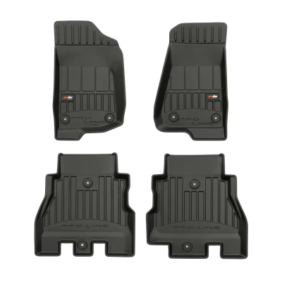 Immagine di FROGUM proLine 3D 3D409866 Set tappetino Gomma anteriore e posteriore 4 nero Su misura