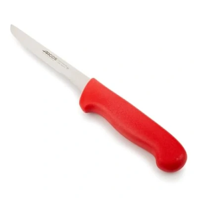 Immagine di Arcos Serie 2900 Coltello Disosso Lama Acciaio Inossidabile Nitrum 140 mm Manico Polipropilene Colore Rosso