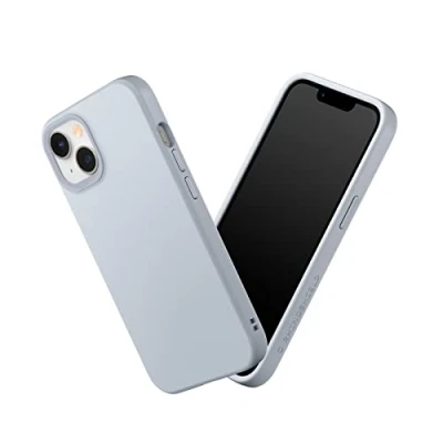 Immagine di RhinoShield Case Compatible with [iPhone 14/13] SolidSuit Shock Absorbent Slim Design Protective Cover Premium Matte Finish 3.5M / 11ft Drop Protection Ash Grey