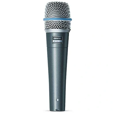 Immagine di Shure BETA 57A Strumento Microfono MIC Supercardioid Dynamic per applicazioni vocali e strumentali con elemento di neodimio ad alta uscita