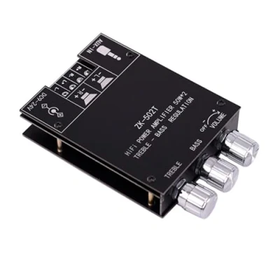 Immagine di Fasizi TPA3116D2 2 * 50 W Bass AMP bluetooth 5.0 Subwoofer Amplificatore Board 2.0 Canali Ad Alta Potenza Audio Stereo Scheda