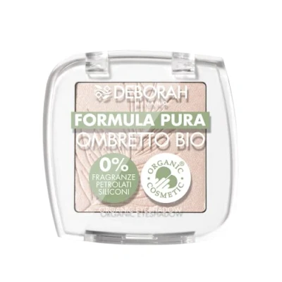 Immagine di Deborah Ombretto Occhi Mono BIO Formula Pura Colore n.02 Soft Gold, con ingredienti 100% di origine naturale, Vegan e Animal Friendly