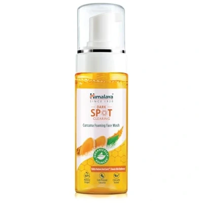 Immagine di Himalaya Schiarimento macchie scure Curcuma Schiuma Detergente viso, 150ml