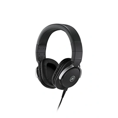 Immagine di Yamaha HPH MT8 Cuffie da Studio Over Ear Monitor Professionali, Pieghevoli, con Cavo 3 m, a Spirale 1,2 m e Jack Adattatore Stereo Standard 6,3 mm Nero