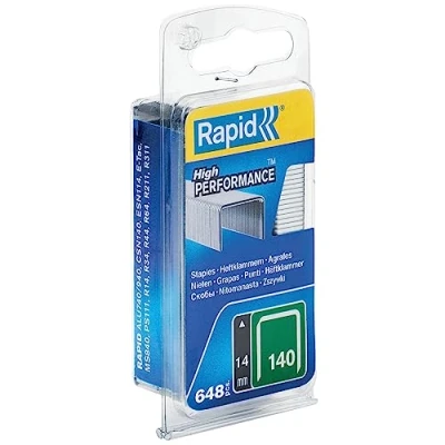 Immagine di Rapid 40109517 No. 140 Graffe a Filo Piatto 14 mm, Acciaio