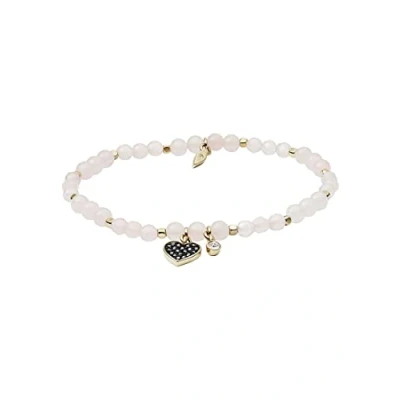 Immagine di Fossil Vintage Motifs Bracciale goldcoloured/pink, Donna, Taglia: One Size, Gold coloured/pink