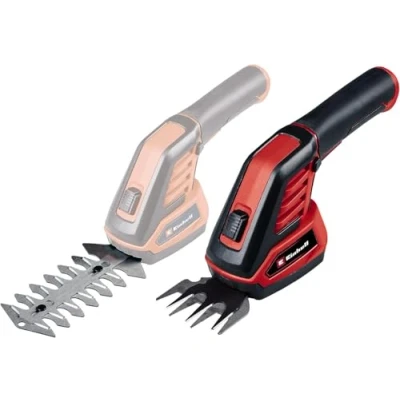 Immagine di Einhell Forbici per erba e cespugli a batteria GC CG 3,6/70 Li WT (3,6 V, agli ioni di litio da 2,0 Ah, lama tagliaerba 70 mm, tagliasiepi 110 incluso cavo ricarica)
