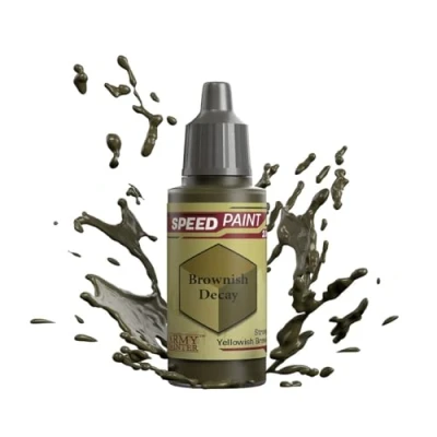 Immagine di The Army Painter Speedpaint Brownish Decay 2.0, Acrilico Singolo Vernice 18ml Una Soluzione Di Pittura A Strato Per Miniature Da Tavolo Fantasy Come Figure Warhammer 40k e Dungeons and Dragons