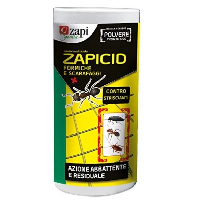 Immagine di ZAPI Insetticida in Polvere Pronta all&#039;Uso Zapicid Formiche e Scarafaggi 750 g