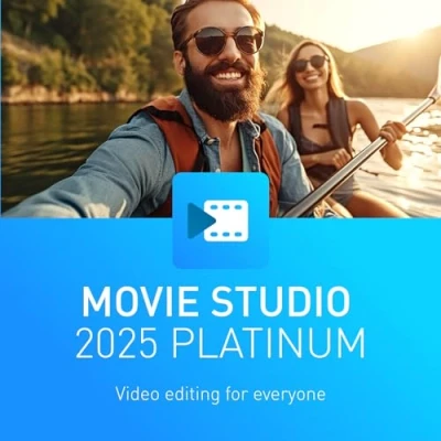 Immagine di MAGIX Movie Studio 2025 Platinum montaggio video per tutti Programma di PC Windows 10/11 1 licenza completa 2 dispositivi
