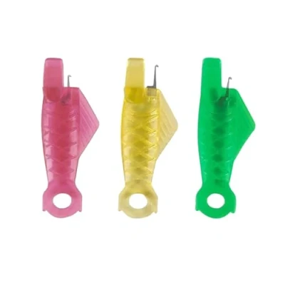 Immagine di 3 PCS Infila Ago in Plastica, Aghi per Cucire a Mano, da Manuale, Macchina Cucire, e Progetti di Artigianato