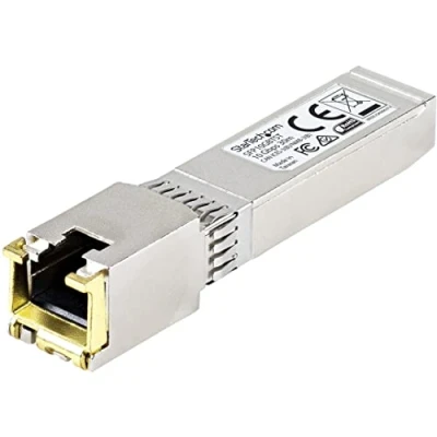 Immagine di StarTech.com Modulo Ricetrasmettitore in Rame SFP+ RJ45 10 Gigabit Conforme MSA, 10GBase T, 30 m, TAA