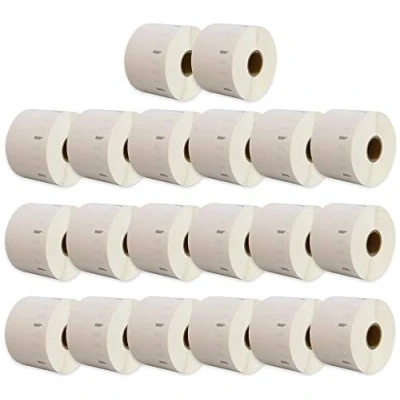 Immagine di Yellow Yeti 20 Rotoli 11354 S0722540 Etichette multiuso 32 x 57mm compatibili per DYMO LabelWriter 4XL 450 400 330 320 310 Duo/Turbo/Twin Turbo Seiko SLP 430 200 100 1000 Etichette/Rotolo