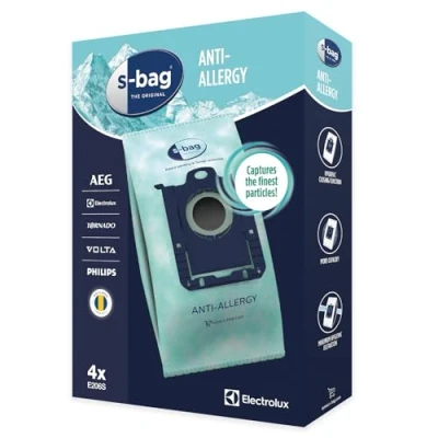 Immagine di Electrolux Sacchetto aspirapolvere s bag anti allergy e206s 4 pezzi 9001684605