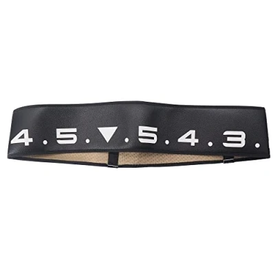 Immagine di Simoni Racing CVT/67N Coprivolante Universale Clock con indicazione angolo di curva, in Ecopelle Soft Skin nera, diametro 37 39 cm
