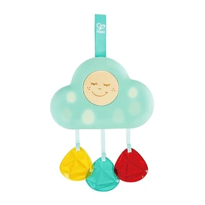 Immagine di Hape Night Light with Music, Lights And Sensor, Musical Cloud Light, for Baby Cribs, Cots Push Chairs, Adjustable Height Programmes. 0 10 Months