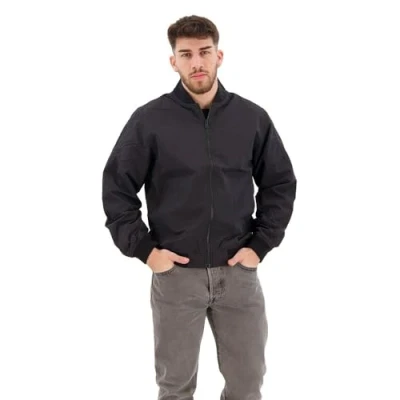 Immagine di Levi&#039;s Oceanview Flight Jacket Giubbotto Bomber, Uomo, Taglia: Medium, Caviar