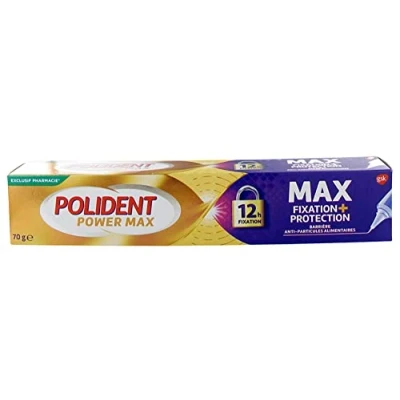 Immagine di Polident Crema Fissatrice Massimo Controllo, Per Protesi Dentali Parziali o Completi, Punta Precisione, 70 g