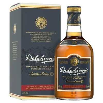 Immagine di Dalwhinnie The Distillers Edition 2021 Double Matured 2006 43% Vol 0.7 l in Confezione Regalo