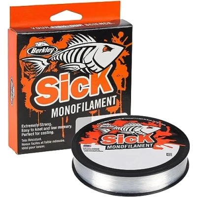 Immagine di Berkley Sick Monofilament Clear 300m 0,18mm Monofilo da pesca