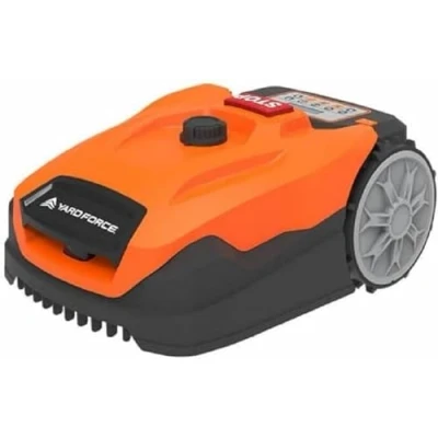 Immagine di Yard Force robot tosaerba XPower 400 fino a mq, autocomandante con controllo Bluetooth e app, sensore di pioggia, motore brushless, pendenza del 40%, batteria agli ioni litio da 20 V,
