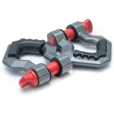 Immagine di Dragon Winch Grillo per verricello 3T / 3000 kg Set di 2 Grilli in Acciaio da 5/8&quot; Verricelli e Traino a Omega Universali Recupero Robusti Alta Qualità