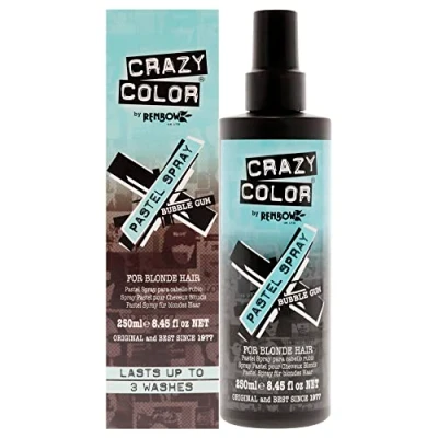 Immagine di Crazy Color Spray Temporaneo Mantenimento Colore, Bubble Gum, 250 ml