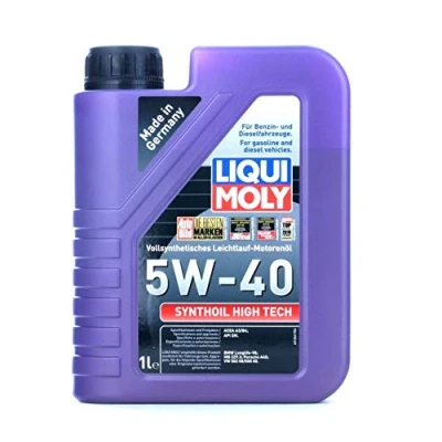 Immagine di Liqui Moly 1855 Olio Motore Synthoil High Tech 5W40 Booklet 1 L
