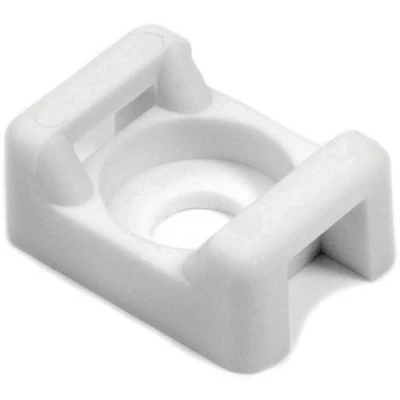 Immagine di HellermannTyton CTM1 PA66 WH Basetta di fissaggio avvitabile, rivettato 151 30404 Bianco 1 pz.