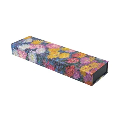 Immagine di Astuccio Multiuso Paperblanks, I Crisantemi di Monet, 22 x 3 cm