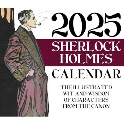 Immagine di 2025 Sherlock Holmes Page A Day Calendar