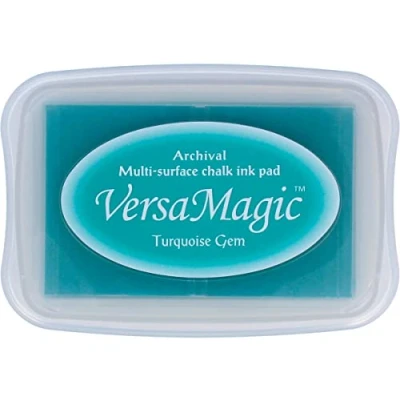 Immagine di Tsukineko Cuscinetto per inchiostro Versamagic Turquoise Gem