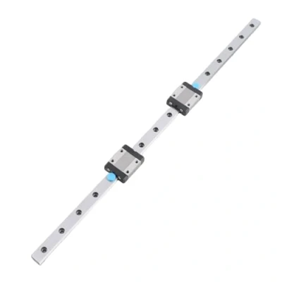 Immagine di guida di lineare 400mm MGN12 in miniatura Larghezza 12mm con 2 * MGN12B Blocchi scorrimento per attrezzatura automatica