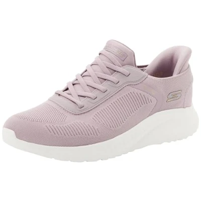 Immagine di Skechers Bobs Squad Chaos Current Muse, Scarpe da Ginnastica Donna, Lavanda, 39.5 EU Larga
