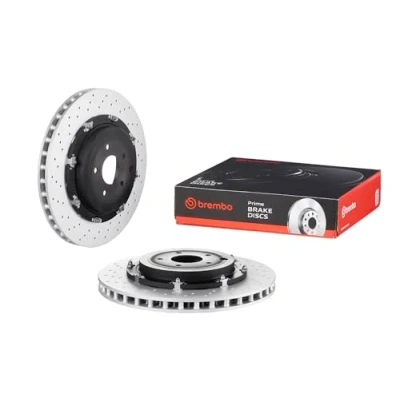 Immagine di BREMBO TWO PIECE FLOATING DISCS LINE 09.A190.13 Disco freno NISSAN: GT R