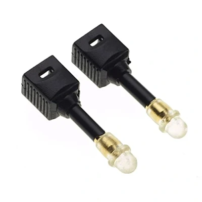Immagine di Keple adattatore da presa TOSlink a spina mini 3,5 mm, Confezione 2 con punta dorata,