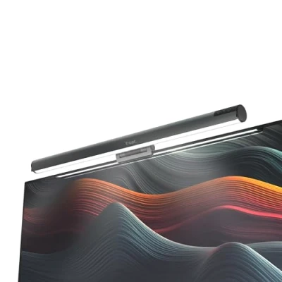 Immagine di Trust Shyne Lampada Monitor PC LED 42cm Anti Luce Blu e riflesso, Barra USB per Laptop, Light Bar Bianca Fredda/Calda/Naturale, Desk Lamp Luminosità Temperatura Regolabili