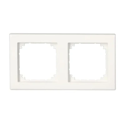 Immagine di Merten 478219 Telaio moduli, bianco polare lucido, 1x M SMART Rahmen, 2 fach